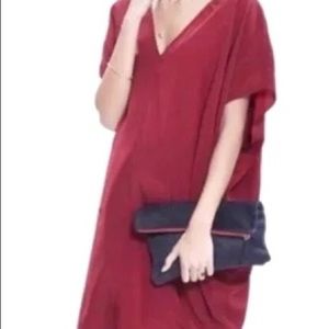 HATCH Collection The Slouch Dress in Scarlet Red Maternity Size 0/S